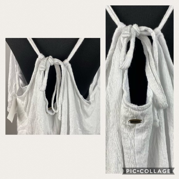 O'Neill XL Jupiter Cold Off Shoulder Tank Top - Picture 6 of 12